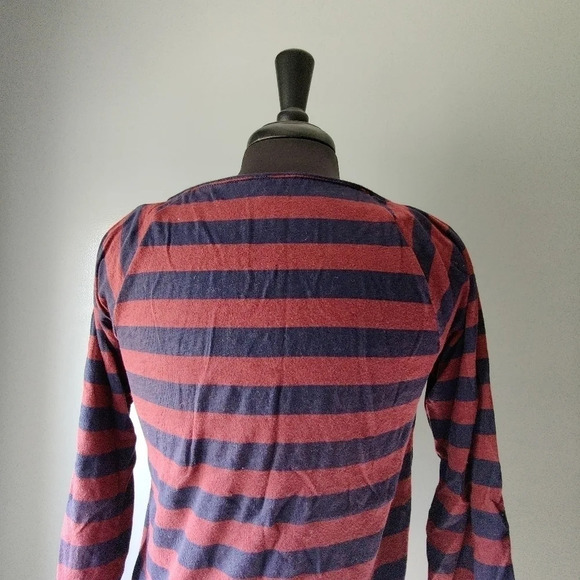 J. Crew Factory Striped Shirt with Zippers - Picture 5 of 5